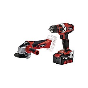 Set de scule electrice Einhell TE-TK 18/2 Li Kit (CD+AG)