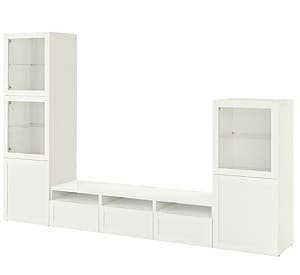 Стенка IKEA Besta White/ Hanviken