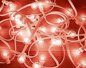 Рождественские огни Rexant Galaxy Bulb String Red 25 W LED