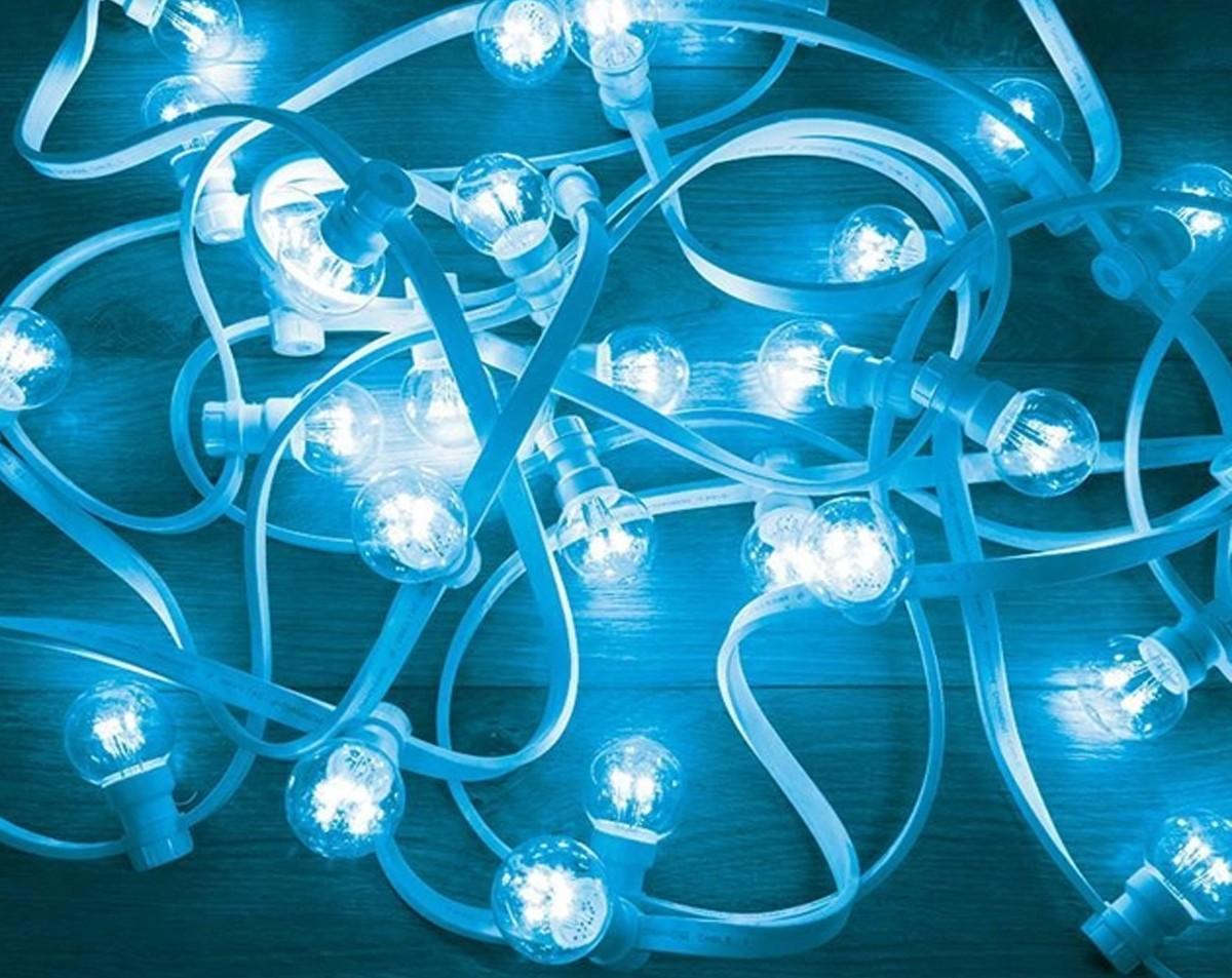 Luminite de Craciun Rexant Galaxy Bulb String Blue 25 W  LED