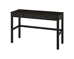 Masa de birou IKEA Hemnes black-brown 120x47 cm