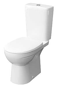 Vas WC compact Keramin Albano R Fără ramă (cu scaun dur)
