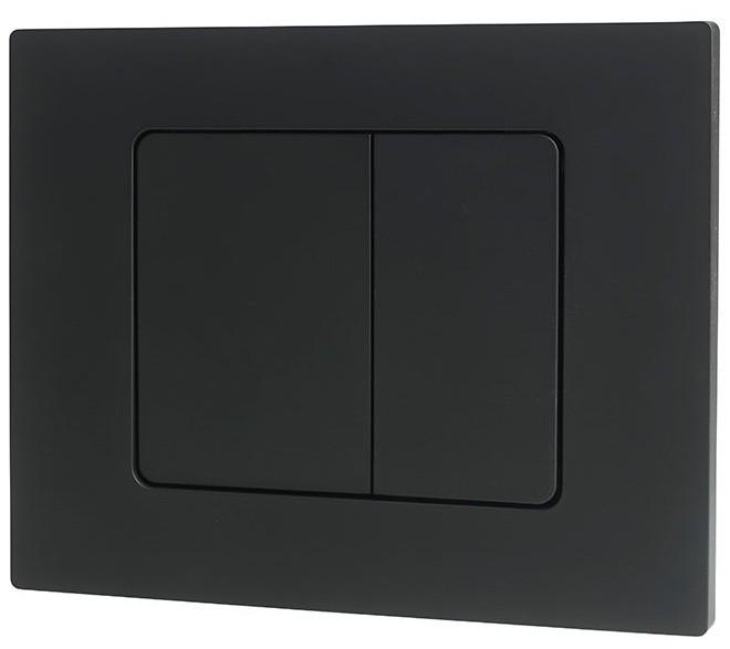 Buton de scurgere Wirquin Square Black Mat (55722890)