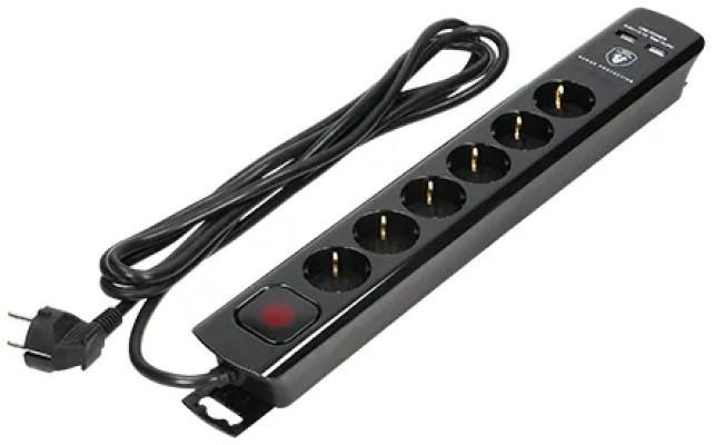 Сетевой фильтр ORNO ORAE13163GSB3M