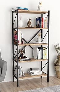Стеллаж Fabulous Shelves Metal 5 секции (Pine/Black)