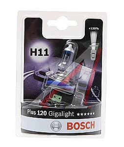 Автомобильная лампа Bosch H11 Gigalight Plus 120 PGJ19-2 Blister