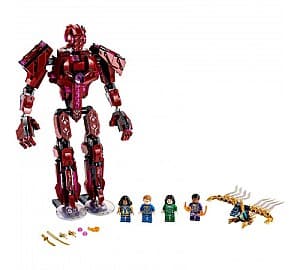Constructor LEGO Super Heroes 76155 Eternii în fața lui Arishom