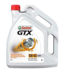 Ulei motor Castrol GTX SAE 5W-40 A3/B4 5L