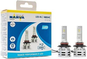 Автомобильная лампа Narva HB3/HB4 Range Performance Led 6500K (2 шт.)