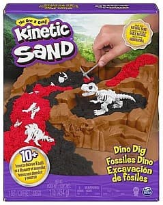 Set de jucarii Spin Master 6055874 Kinetic Sand Dino Dig