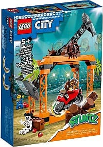 Constructor LEGO City 60342 The Shark Attack Stunt Challenge