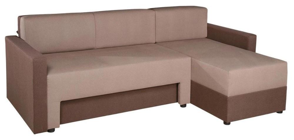 Canapea coltar Modern Kanna 07/18 (Dark Beige/Brown)