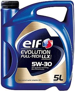 Моторное масло ELF 5w30 Evo Ftech LLX 5л