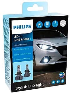 Lampă auto Philips Ultinon Pro3022 (2 buc.) (11005U3022X2)