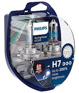 Lampă auto Philips RacingVision GT200 PX26d BL (2 buc.) (12972RGTS2)