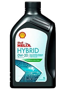 Моторное масло Shell Helix Hybrid 0W20 1л