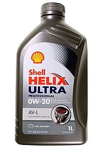 Моторное масло Shell Helix Ultra PRO AVL 0W20 1л