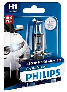 Lampă auto Philips Cristal Vision Blister (12258CVB1)