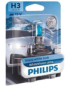 Lampă auto Philips White Vision Ultra +60% BL (12336WVUB1)