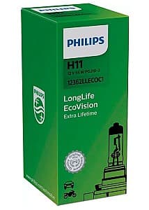 Автомобильная лампа Philips Long Life Ecovision (12362LLECOC1)