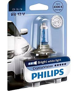 Автомобильная лампа Philips Cristal Vision P20d Blister (9005CVB1)