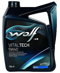 Моторное масло Wolfoil VITALTECH 5W40 5л