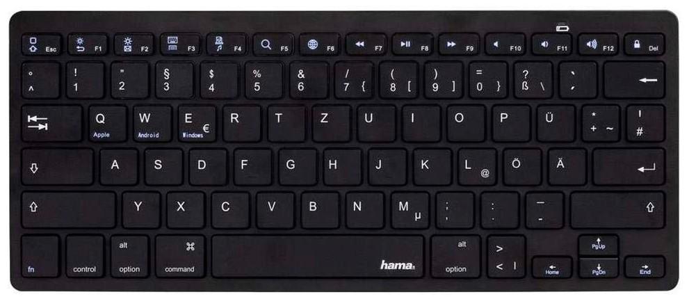 Tastatura Hama KEY4ALL X300 black