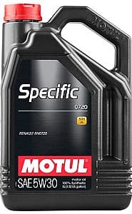 Моторное масло Motul SPECIFIC 0720 5W30 5л