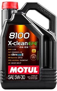 Моторное масло Motul 8100 X-CLEAN EFE 5W30 5л