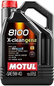 Моторное масло Motul X-CLEAN GEN2 5W40 5л