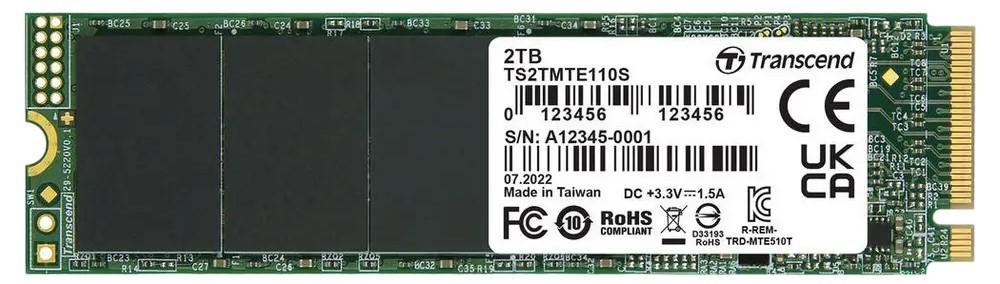 SSD накопитель Transcend MTE110S (TS2TMTE110S)