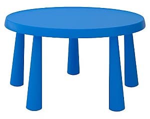 Письменный стол IKEA Mammut 85х48 (Синий)