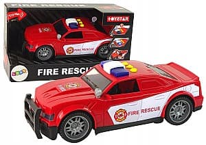 Masina jucarie LeanToys Fire Department Red