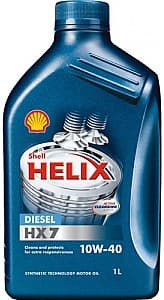 Моторное масло Shell Helix HX7 Diesel 10W40 1L