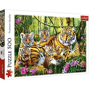 Puzzle Trefl Tiger family