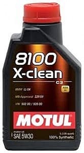 Моторное масло Motul 8100 X-Clean 5W30 1L