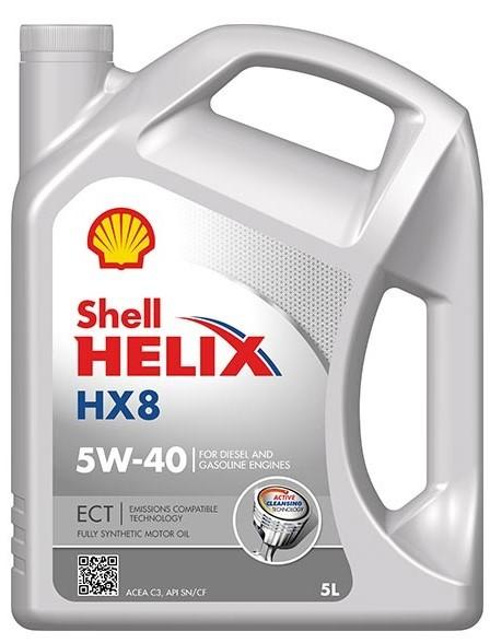Моторное масло Shell Helix HX8 ECT 5W40 5L