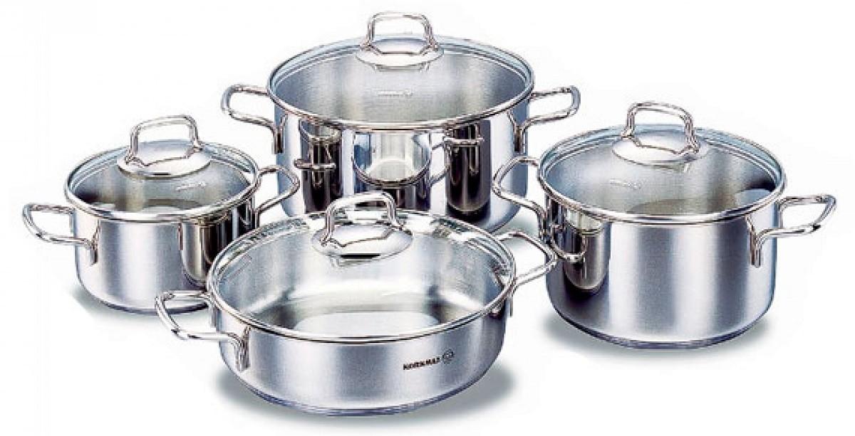 Set vase de gatit Korkmaz Perla 8 buc
