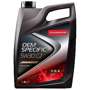 Моторное масло Champion Oem Specific 5W30 C2 4л