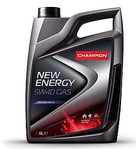 Моторное масло Champion New Energy 5W-40 GAS 5л