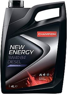 Моторное масло Champion New Energy 5W40 B4 Diesel 4л