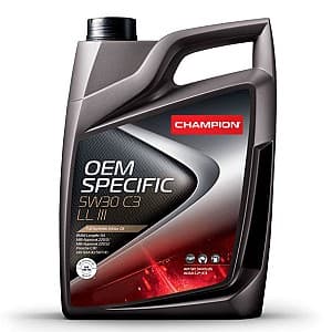 Моторное масло Champion Oem Specific 5W30 C3 LL III 4л