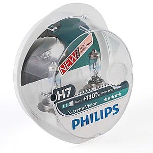 Lampă auto Philips X-treme Vision + %130 12972XV+S2 (2 buc.)