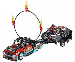 Constructor LEGO 42106 Technic Stunt Show Truck & Bike