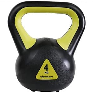 Halteră TheWay Fitness FIT-AKB4 (Yellow/Black)
