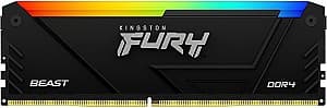 Оперативная память Kingston Fury Beast RGB (KF432C16BB12A/16)