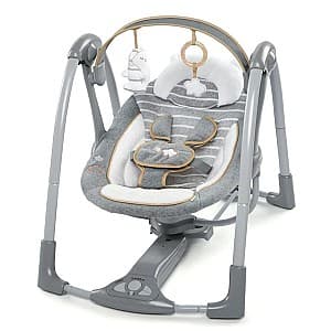 Шезлонг детский Bright Starts Ingenuity Swing 'n Go Portable Swing  Bella Teddy