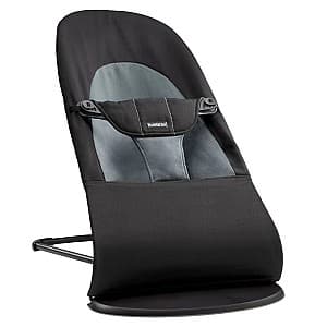 Шезлонг детский BabyBjorn Balance Soft Black/Grey