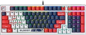 Tastatura pentru gaming Bloody S98 Sports Navy