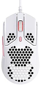 Mouse pentru gaming HYPERX Pulsefire Haste White/Pink